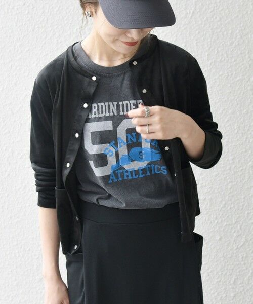 SHIPS / シップス カーディガン・ボレロ | SHIPS any:〈洗濯機可能〉ポリエステル ベロア コンパクト スナップ カーディガン | 詳細4