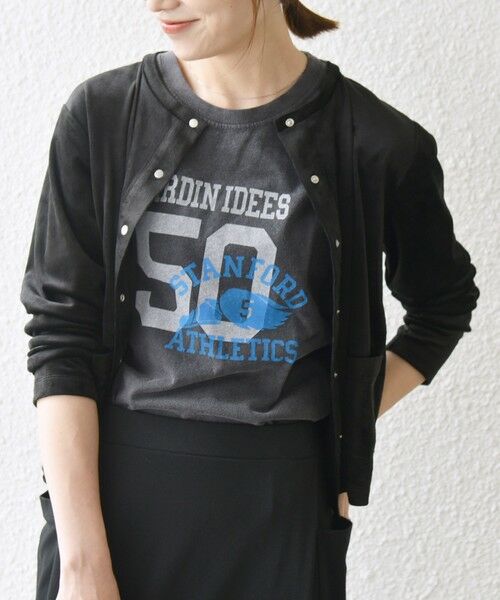 SHIPS / シップス カーディガン・ボレロ | SHIPS any:〈洗濯機可能〉ポリエステル ベロア コンパクト スナップ カーディガン | 詳細7