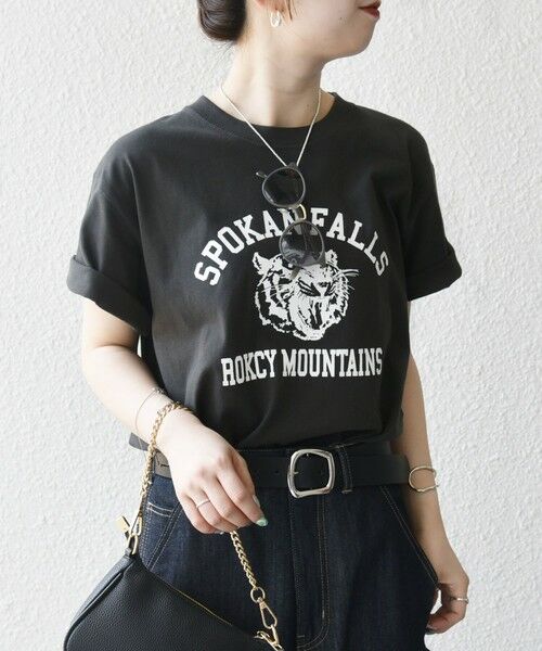 SHIPS / シップス Tシャツ | GULFCOAST SPORTSWEAR:〈洗濯機可能〉グラフィック TEE | 詳細12