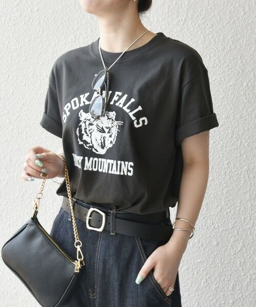 SHIPS / シップス Tシャツ | GULFCOAST SPORTSWEAR:〈洗濯機可能〉グラフィック TEE | 詳細15