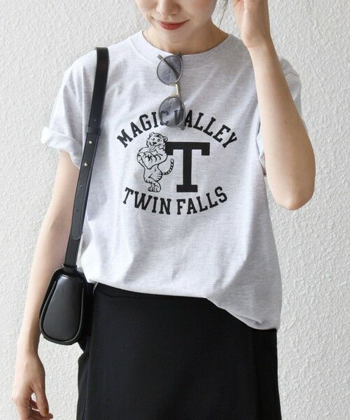 SHIPS / シップス Tシャツ | GULFCOAST SPORTSWEAR:〈洗濯機可能〉グラフィック TEE | 詳細3