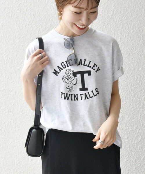 SHIPS / シップス Tシャツ | GULFCOAST SPORTSWEAR:〈洗濯機可能〉グラフィック TEE | 詳細4