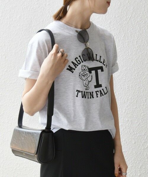 SHIPS / シップス Tシャツ | GULFCOAST SPORTSWEAR:〈洗濯機可能〉グラフィック TEE | 詳細5