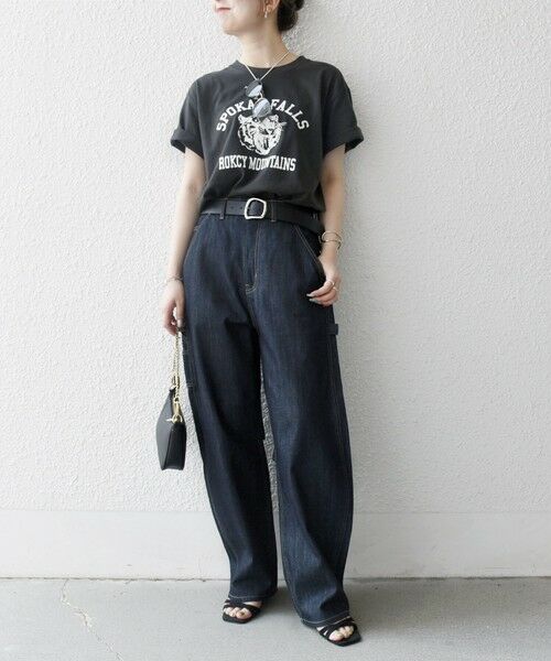 SHIPS / シップス Tシャツ | GULFCOAST SPORTSWEAR:〈洗濯機可能〉グラフィック TEE | 詳細9