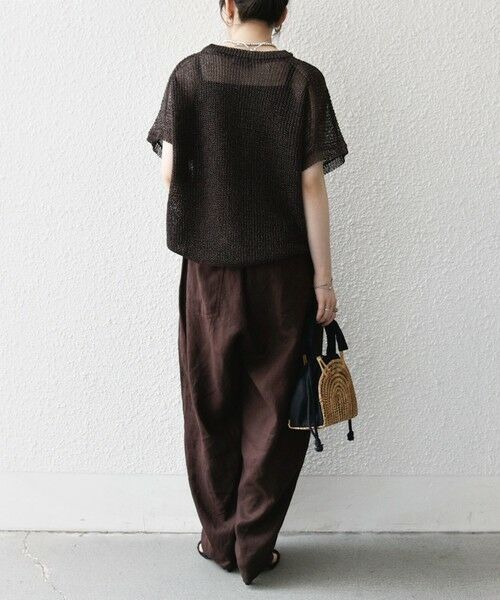 SHIPS / シップス その他パンツ | SHIPS any:〈洗濯機可能〉ヨーロピアンフラックス リネン コクーン イージー パンツ | 詳細2