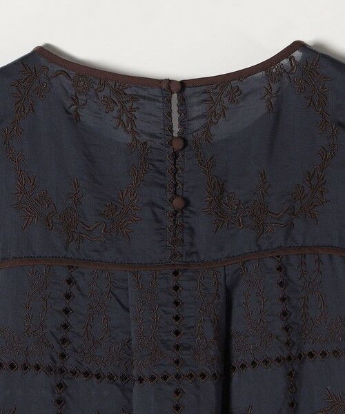 SHIPS / シップス ロング・マキシ丈ワンピース | SHIPS any:〈手洗い可能〉エンブロイダリー レース シアー ワンピース | 詳細23