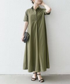 SHIPS any:〈洗濯機可能〉デニム ブザム シャツ ワンピース