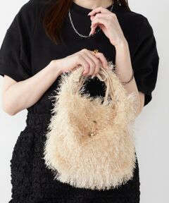 SHIPS / シップス ハンドバッグ | SHIPS Colors:フリンジ ミニ 巾着 バッグ◇