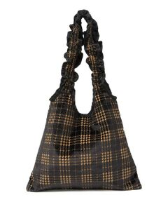 SHIPS / シップス トートバッグ | SHIPS Colors:ベロア チェック トートバッグ◇