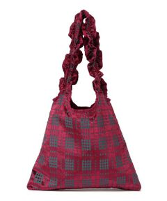 SHIPS / シップス トートバッグ | SHIPS Colors:ベロア チェック トートバッグ◇