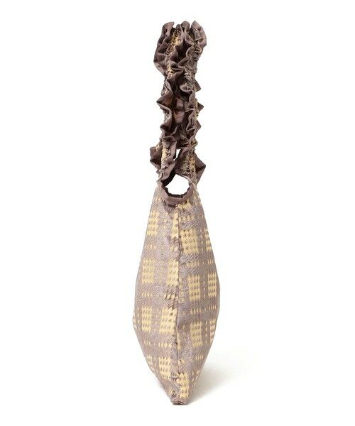 SHIPS / シップス トートバッグ | SHIPS Colors:ベロア チェック トートバッグ◇ | 詳細3