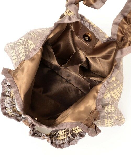 SHIPS / シップス トートバッグ | SHIPS Colors:ベロア チェック トートバッグ◇ | 詳細5