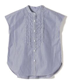 SHIPS / シップス シャツ・ブラウス | innowave:〈手洗い可能〉TC フロントフリル シャツ