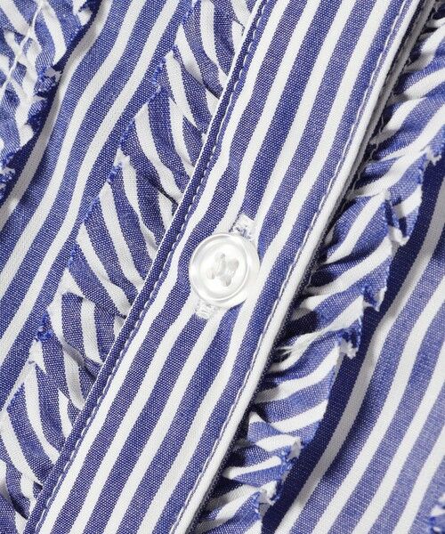 SHIPS / シップス シャツ・ブラウス | innowave:〈手洗い可能〉TC フロントフリル シャツ | 詳細6