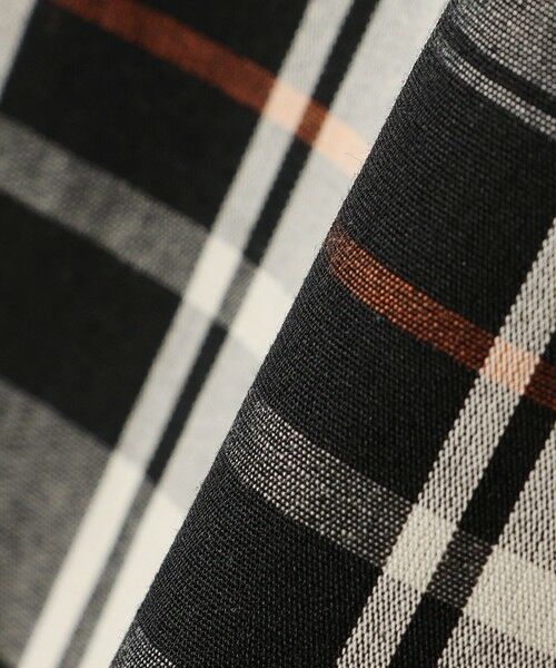 SHIPS / シップス シャツ・ブラウス | innowave:〈手洗い可能〉TC チェック スキッパー フレンチスリーブ ブラウス | 詳細12