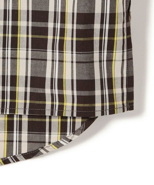 SHIPS / シップス シャツ・ブラウス | innowave:〈手洗い可能〉TC チェック スキッパー フレンチスリーブ ブラウス | 詳細16