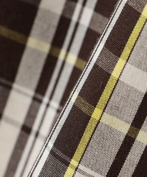 SHIPS / シップス シャツ・ブラウス | innowave:〈手洗い可能〉TC チェック スキッパー フレンチスリーブ ブラウス | 詳細17