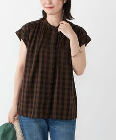 SHIPS / シップス シャツ・ブラウス | SHIPS Colors:〈手洗い可能〉キンガムチェック ジャカード ショート スリーブ シャツ