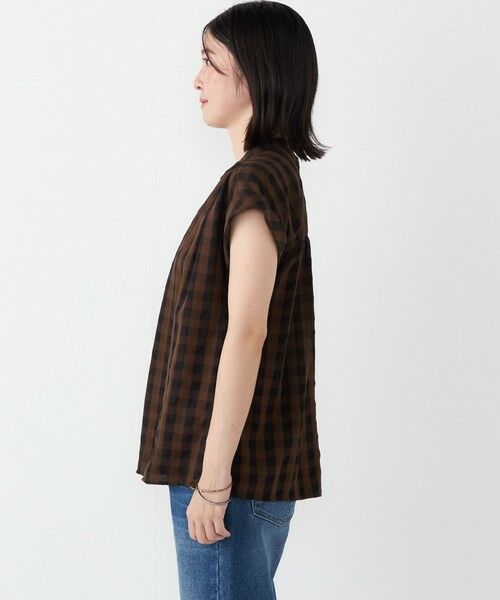 SHIPS / シップス シャツ・ブラウス | SHIPS Colors:〈手洗い可能〉キンガムチェック ジャカード ショート スリーブ シャツ | 詳細10