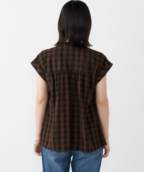 SHIPS / シップス シャツ・ブラウス | SHIPS Colors:〈手洗い可能〉キンガムチェック ジャカード ショート スリーブ シャツ | 詳細11