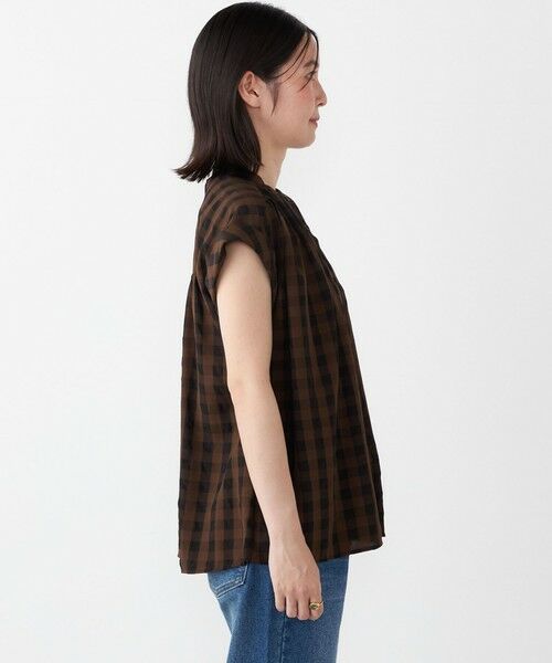 SHIPS / シップス シャツ・ブラウス | SHIPS Colors:〈手洗い可能〉キンガムチェック ジャカード ショート スリーブ シャツ | 詳細12