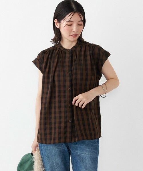 SHIPS / シップス シャツ・ブラウス | SHIPS Colors:〈手洗い可能〉キンガムチェック ジャカード ショート スリーブ シャツ | 詳細13