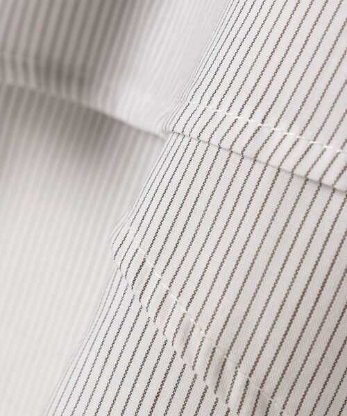 SHIPS / シップス シャツ・ブラウス | SHIPS Colors:〈手洗い可能〉ストライプ フロント アシンメトリー シャツ | 詳細1