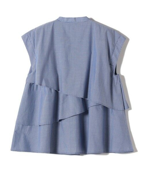 SHIPS / シップス シャツ・ブラウス | SHIPS Colors:〈手洗い可能〉ストライプ フロント アシンメトリー シャツ | 詳細2