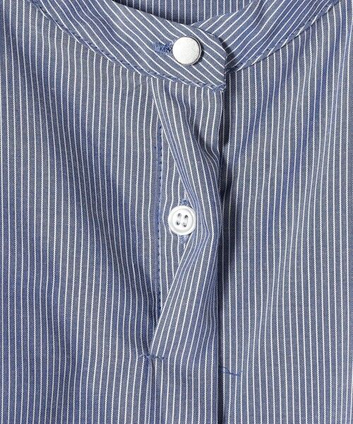 SHIPS / シップス シャツ・ブラウス | SHIPS Colors:〈手洗い可能〉ストライプ フロント アシンメトリー シャツ | 詳細4