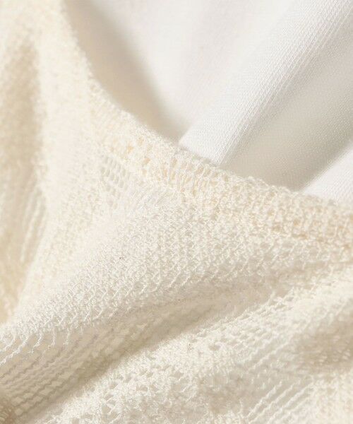 SHIPS / シップス ロング・マキシ丈ワンピース | SHIPS Colors:〈手洗い可能〉レースキャミワンピース × ベーシックTEE セット◇ | 詳細3