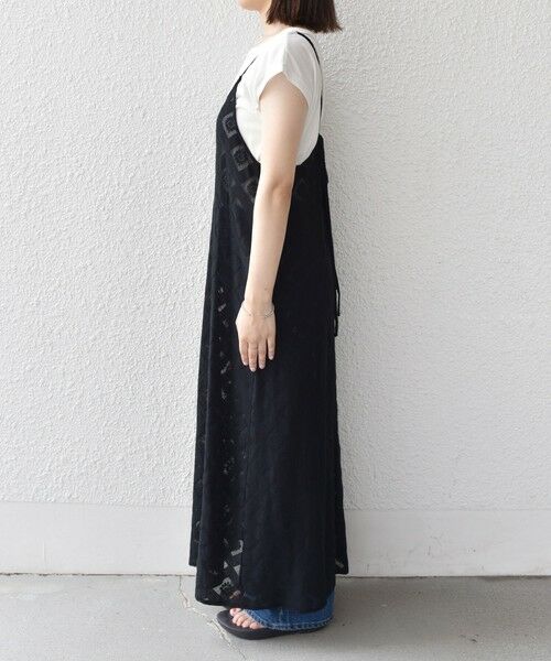 SHIPS / シップス ロング・マキシ丈ワンピース | SHIPS Colors:〈手洗い可能〉レースキャミワンピース × ベーシックTEE セット◇ | 詳細23