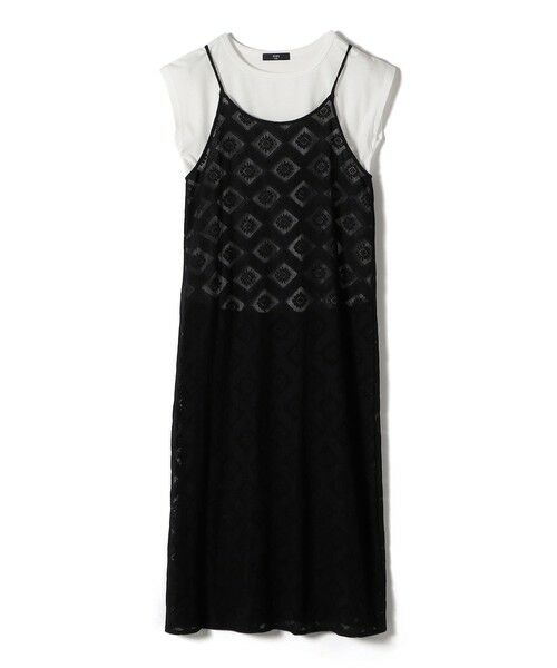 SHIPS / シップス ロング・マキシ丈ワンピース | SHIPS Colors:〈手洗い可能〉レースキャミワンピース × ベーシックTEE セット◇ | 詳細11