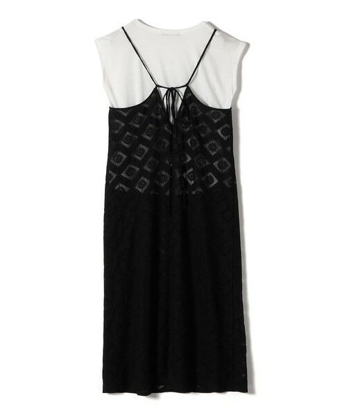 SHIPS / シップス ロング・マキシ丈ワンピース | SHIPS Colors:〈手洗い可能〉レースキャミワンピース × ベーシックTEE セット◇ | 詳細16