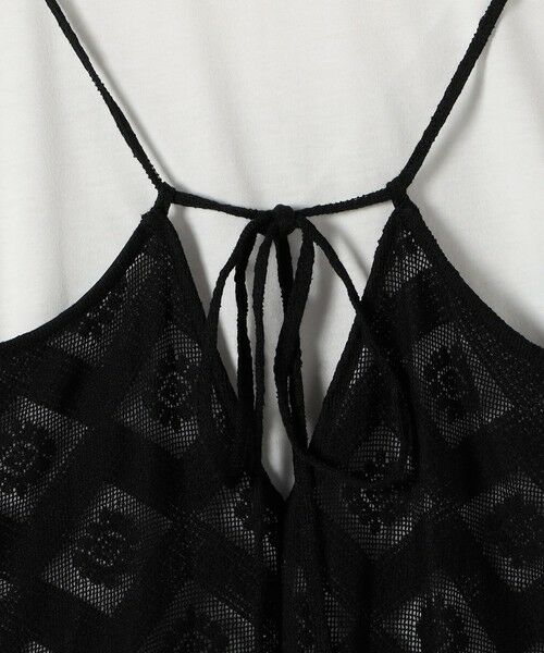 SHIPS / シップス ロング・マキシ丈ワンピース | SHIPS Colors:〈手洗い可能〉レースキャミワンピース × ベーシックTEE セット◇ | 詳細18