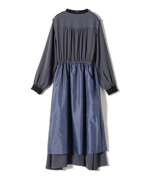 SHIPS / シップス ロング・マキシ丈ワンピース | SHIPS Colors:〈手洗い可能〉配色 ギャザー ロングスリーブ ワンピース◇ | 詳細9