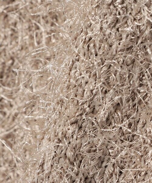 SHIPS / シップス ニット・セーター | SHIPS Colors:〈手洗い可能〉フェイク フェザー クルーネック ショートスリーブ◇ | 詳細13