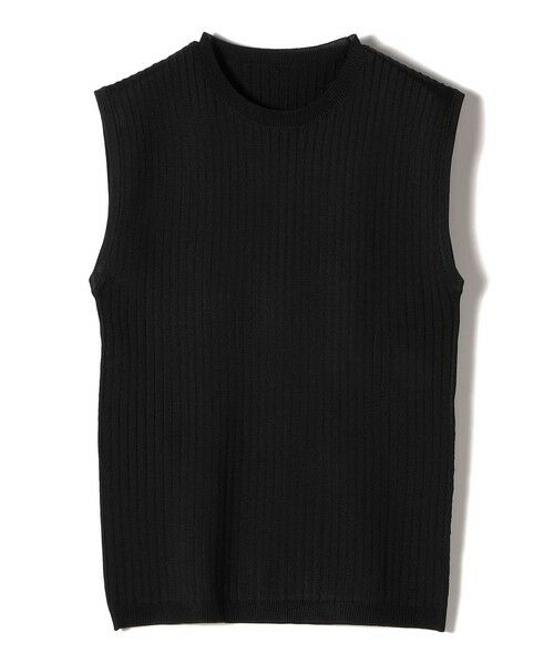 SHIPS / シップス ニット・セーター | SHIPS Colors:〈手洗い可能〉ブライト ワイドリブ ノースリーブ ニット◇ | 詳細1