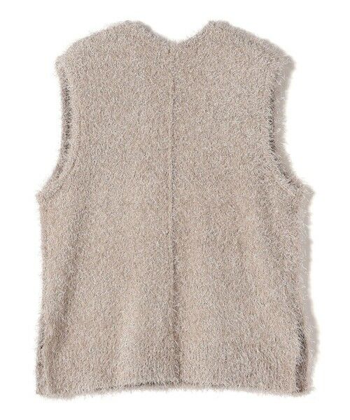 SHIPS / シップス ベスト | SHIPS Colors:〈手洗い可能〉フェイク フェザー Vネック ベスト◇ | 詳細13