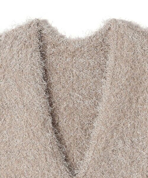 SHIPS / シップス ベスト | SHIPS Colors:〈手洗い可能〉フェイク フェザー Vネック ベスト◇ | 詳細14