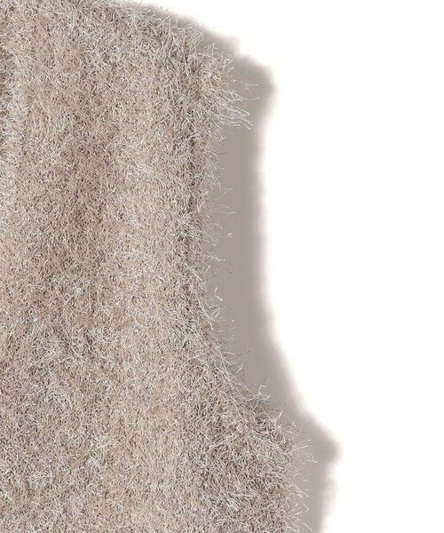 SHIPS / シップス ベスト | SHIPS Colors:〈手洗い可能〉フェイク フェザー Vネック ベスト◇ | 詳細15