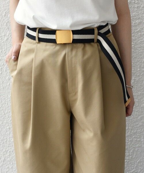 SHIPS / シップス ベルト・サスペンダー | SHIPS Colors:ライン テープ ガチャベルト◇ | 詳細2