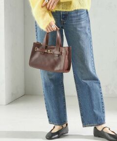 SHIPS / シップス ショルダーバッグ | ベルト デザイン レザー バッグ