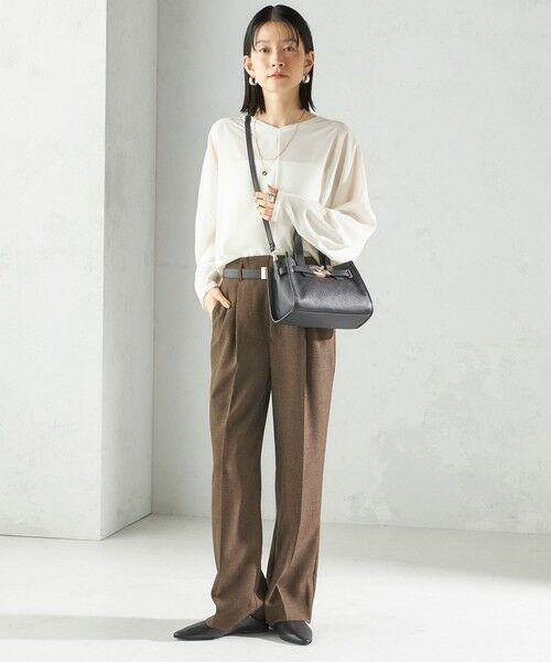 SHIPS / シップス ショルダーバッグ | ベルト デザイン レザー バッグ | 詳細3