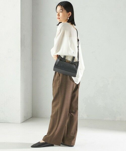 SHIPS / シップス ショルダーバッグ | ベルト デザイン レザー バッグ | 詳細4