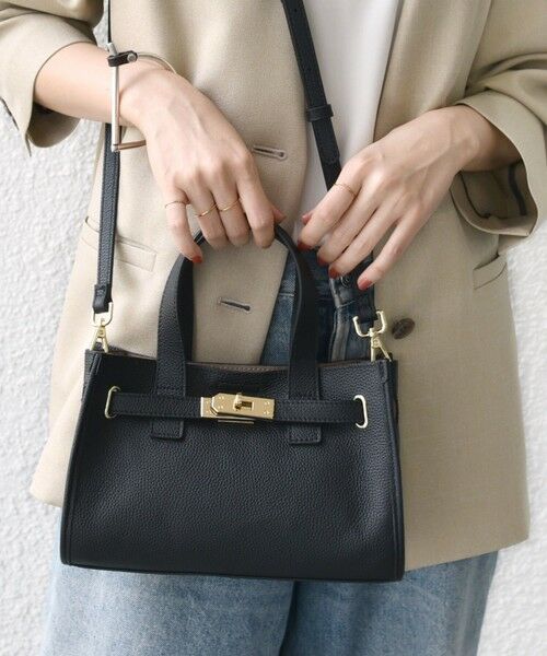 SHIPS / シップス ショルダーバッグ | ベルト デザイン レザー バッグ | 詳細5