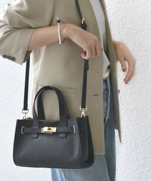 SHIPS / シップス ショルダーバッグ | ベルト デザイン レザー バッグ | 詳細6