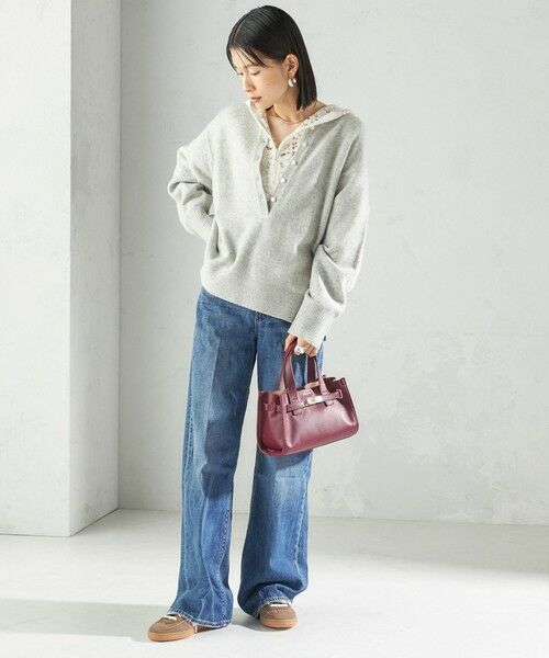 SHIPS / シップス ショルダーバッグ | ベルト デザイン レザー バッグ | 詳細20