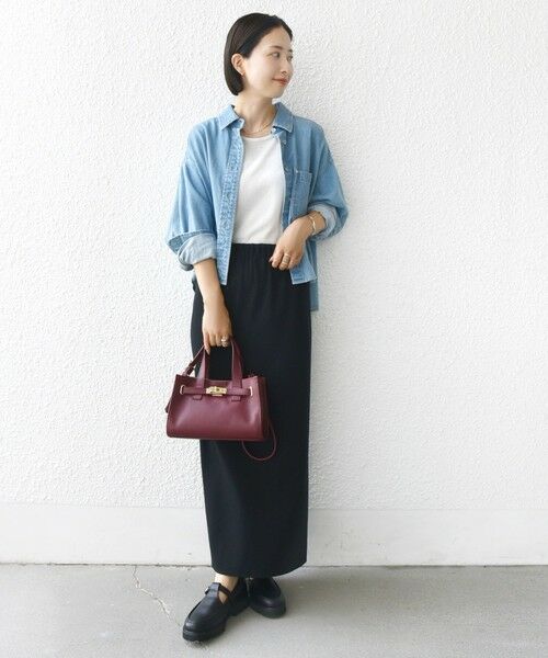 SHIPS / シップス ショルダーバッグ | ベルト デザイン レザー バッグ | 詳細25