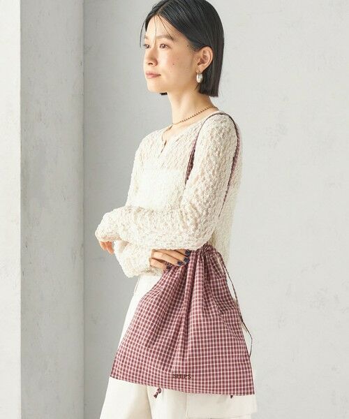 SHIPS / シップス トートバッグ | 《一部追加予約》2WAY ドローストリング トート バッグ | 詳細12