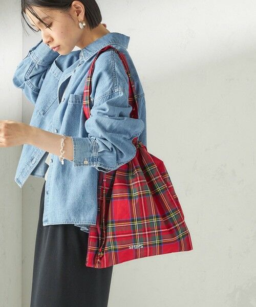 SHIPS / シップス トートバッグ | 《一部追加予約》2WAY ドローストリング トート バッグ | 詳細12
